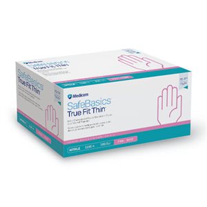True Fit Thin Pink Gloves (Nitrile)