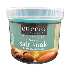 Scentual Salt Soak - Artisan Shea & Vetiver